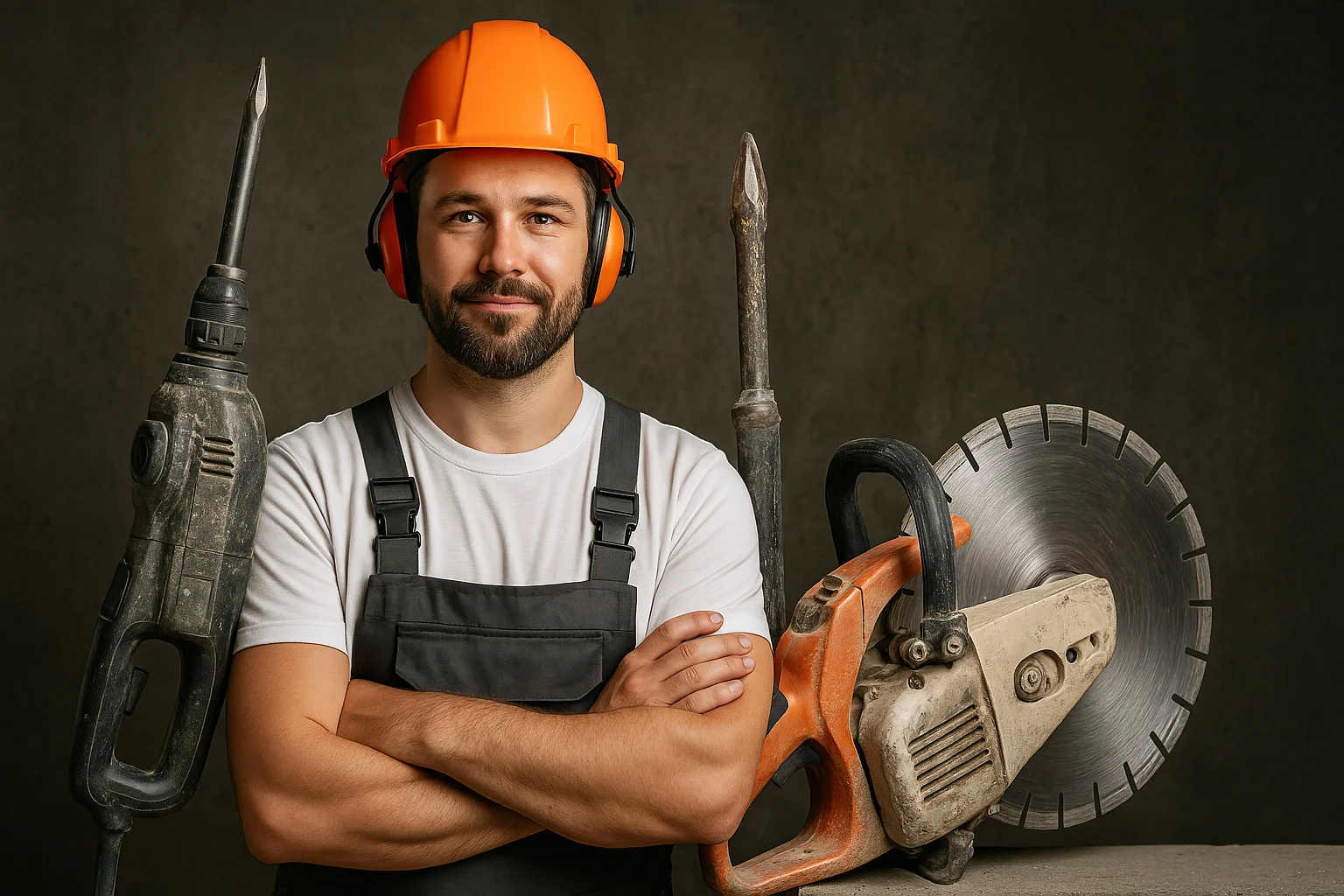 Betonvágás, Falvésés, Betonfúrás